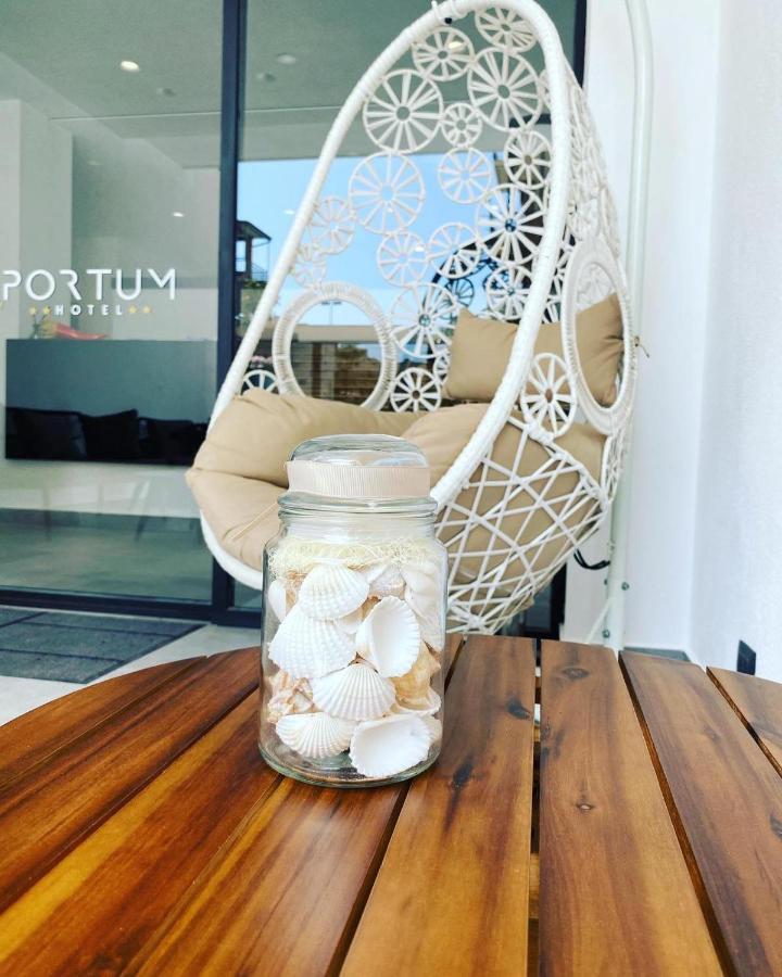Hotel Portum Джардини Наксос Екстериор снимка